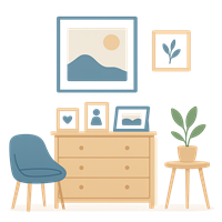 cadre photo décoration