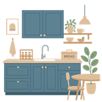 rangement organisation cuisine