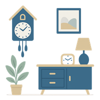 horloge montre décoration